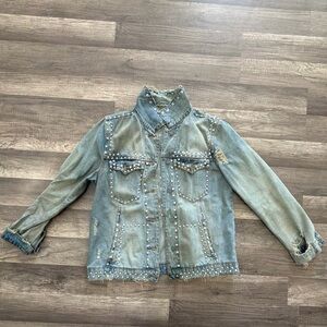 Studded Denim Jacket